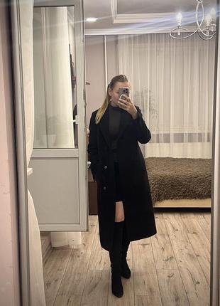 Жіноче пальто kovash чорне 3