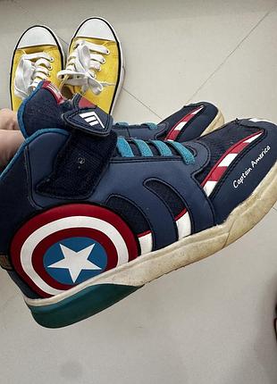 Кросівки для підлітків geox captain america демісезонні