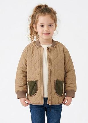 Модная красивая оверсайз oversize двусторонняя двухсторонняя двухсторонняя демисезонная теплая осенняя двусторонняя демисезонная куртка для девочки 4