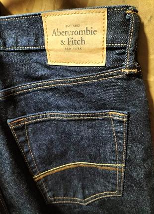 Джинсы abercrombie and finch 31/32 темно синий цвет