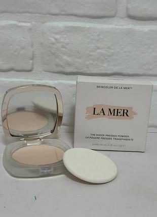 ✨ la mer the sheer pressed powder translucent 02, 10 г ✨