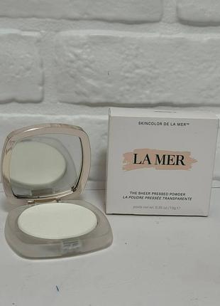 ✨ la mer the sheer pressed powder translucent 02, 10 г ✨ 4