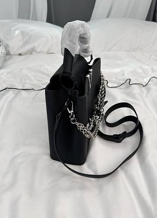 Женская сумка премиум capucines bb black 3