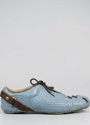 Кросівки чоловічі  peter schmid dirk bikkemberg puma monstero вінтажні шкіряні блакитні