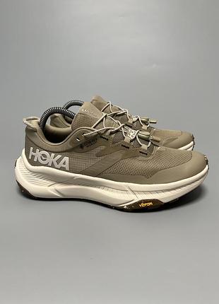 Трейлові бігові трекінгові кросівки hoka one one transport gtx gore-tex 1133958f degg