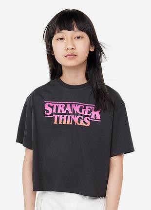 Футболка h&m stranger things сіра 2