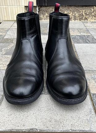 Чоловічі шкіряні ботинки челсі timberland, р43