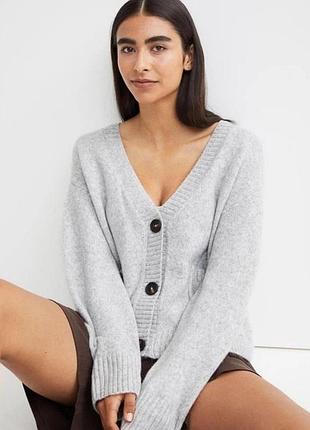 Базовий кардиган оверсайз h&m