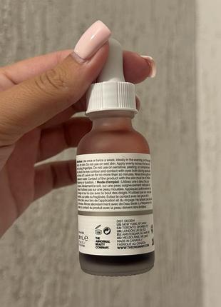 The ordinary - aha 30% + bha 2% peeling solution - кислотний пілінг для обличчя - 30ml 4