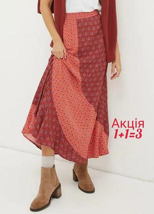 Вискозная юбка макси fat face naomi craft geometric skirt