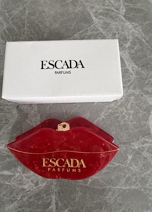 Заколка escada у формі губ, червона