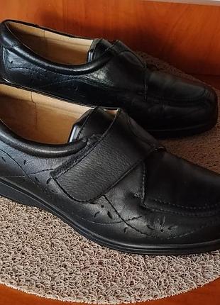 Туфли кожаные ортопедические orthopedic traditional comfort роз. 39