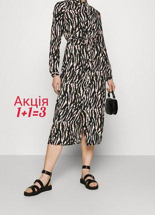Віскозна міді сукня сорочка vero moda