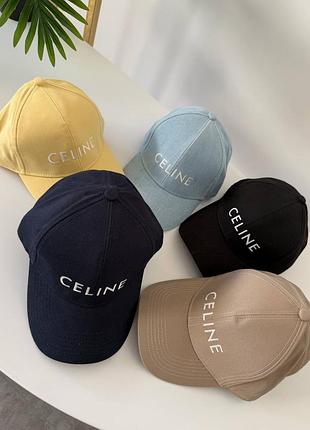 Кепка celine у кольорах