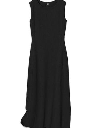 Сукня трикотажна в рубчик, uniqlo, l 3