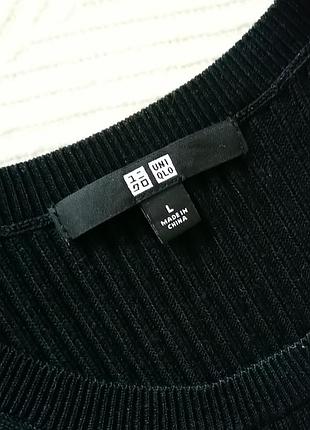 Сукня трикотажна в рубчик, uniqlo, l 6