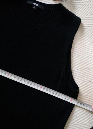 Сукня трикотажна в рубчик, uniqlo, l 8