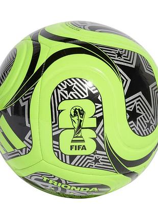 М'яч футбольний adidas world cup 26 trionda club jd8052 №5