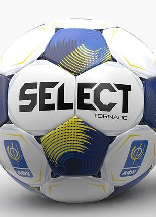 Мяч футзальный select fb futsal tornado fifa белый, синий 4