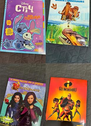 Заповнені журнали panini