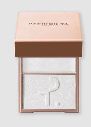 Палетка хайлайтерів patrick ta major glow creme & powder light highlighter duo patrick ta відтінку my love