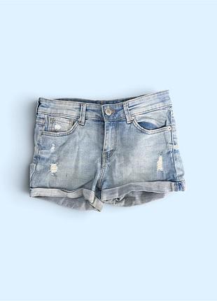 Шорти жіночі джинсові bershka розмір s