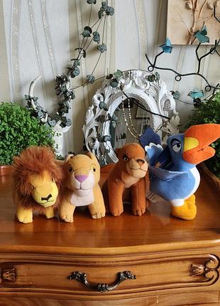 Набор винтажных игрушек король лев disney mcdonald's 1998 симба нала зазу