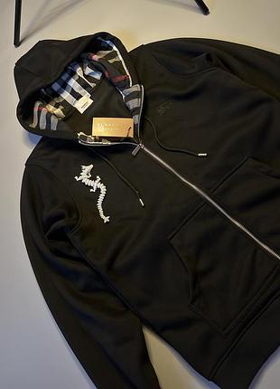 Кофта чоловіча burberry чорна розмір l 3