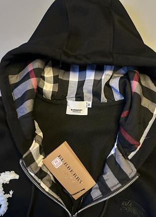 Кофта чоловіча burberry чорна розмір l 4