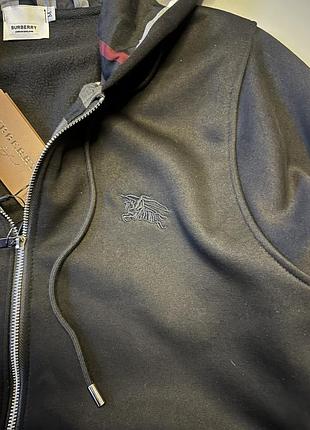 Кофта чоловіча burberry чорна розмір l 5