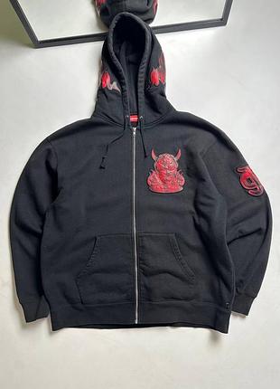 Чоловіча кофта supreme чорна розмір xl