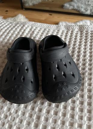 Шльопанці crocs чорні