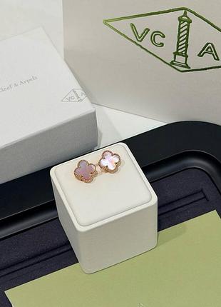 Сережки vca 4