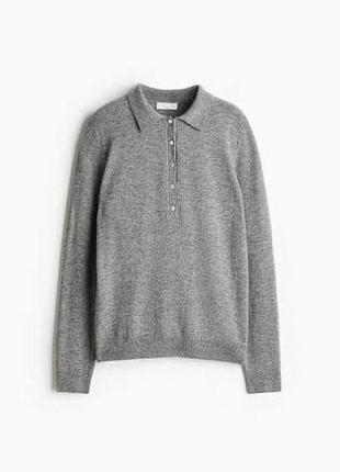 Кофта поло h&m вовна