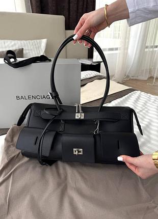 🖤balenciaga carry all bel air tote🖤 брендовая сумка тоут натуральная кожа баленсиага с комплектом