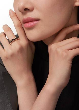 Каблочка кольцо cartier размер 18 полная упаковка черная