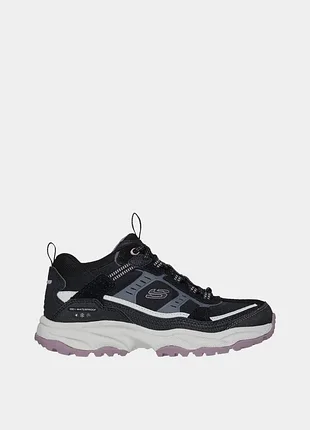 Оригінальні жіночі черевики skechers /демісезонні чорні черевики