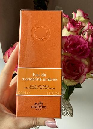 Hermes eau de mandarine ambree одеколон унисекс, 100 мл