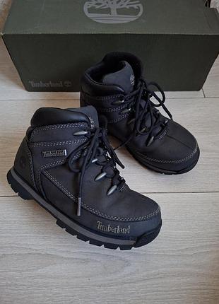 Дитячі демісезонні черевики timberland euro sprint розмір eu 33 / 21 см