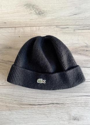 Шапка біні lacoste bini y2k оригінал
