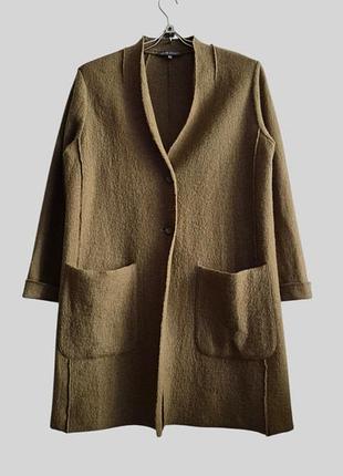 Шерстяной кардиган полупальто laura ashley р.m