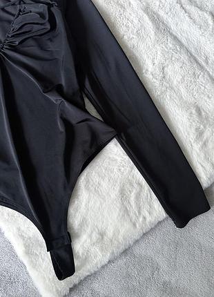 Чорний боді h&m 5