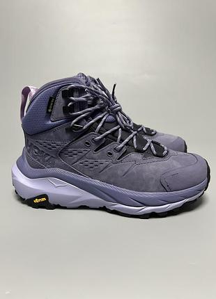 Трекінгові зимові черевики на гортексі hoka one one kaha 2 mid gtx gore-tex vibram оригінал 1123156 mcsk