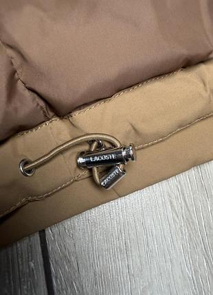 Пуховик чоловічий lacoste camel 7