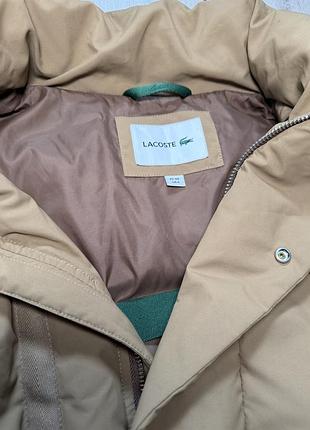 Пуховик чоловічий lacoste camel 2