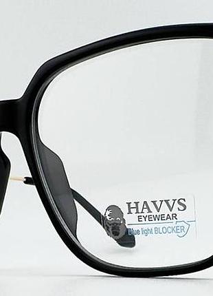 Комп'ютерні окуляри havvs k9107 c1 blue blocker — стильна оправа для захисту очей від монітора