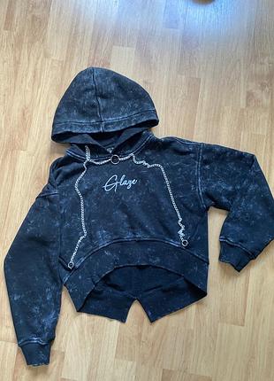 Худі укорочене glaze