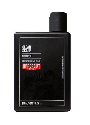 Шампунь uppercut deluxe clear scalp shampoo 240ml