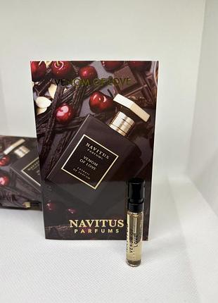 Оригінал пробник venom of love navitus parfums