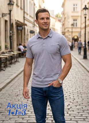 Футболка поло collezione tailored fit
